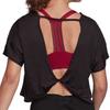 Adidas T Shirts Women's Black Crew Neck Moderate HD9553