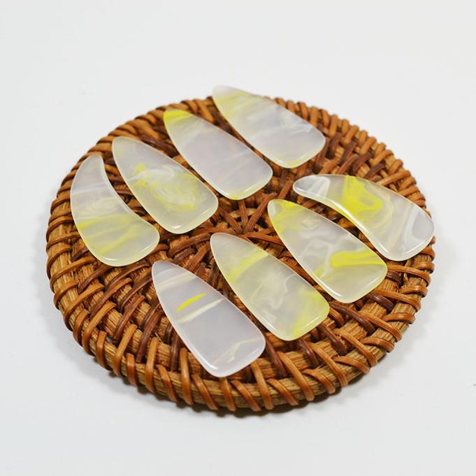 Colored Polymer Guzheng Fingernails for Professional and Exam-Level Performance