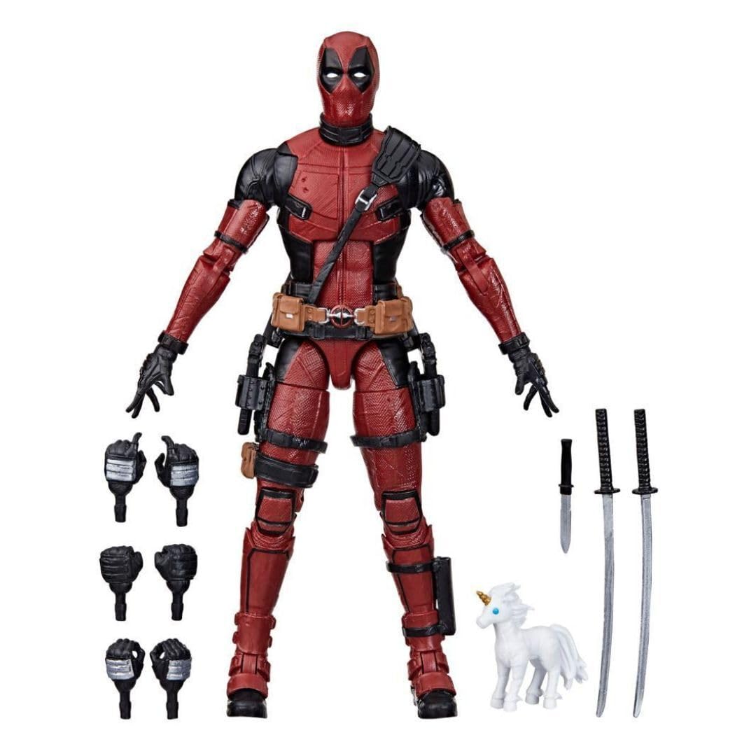 

Hasbro Marvel Legends Series Коллекция Наследие Дэдпула, Дэдпул II Взрослый Коллекционный 6-дюймовый (15 см) Фигурка G0970 Аутентичная