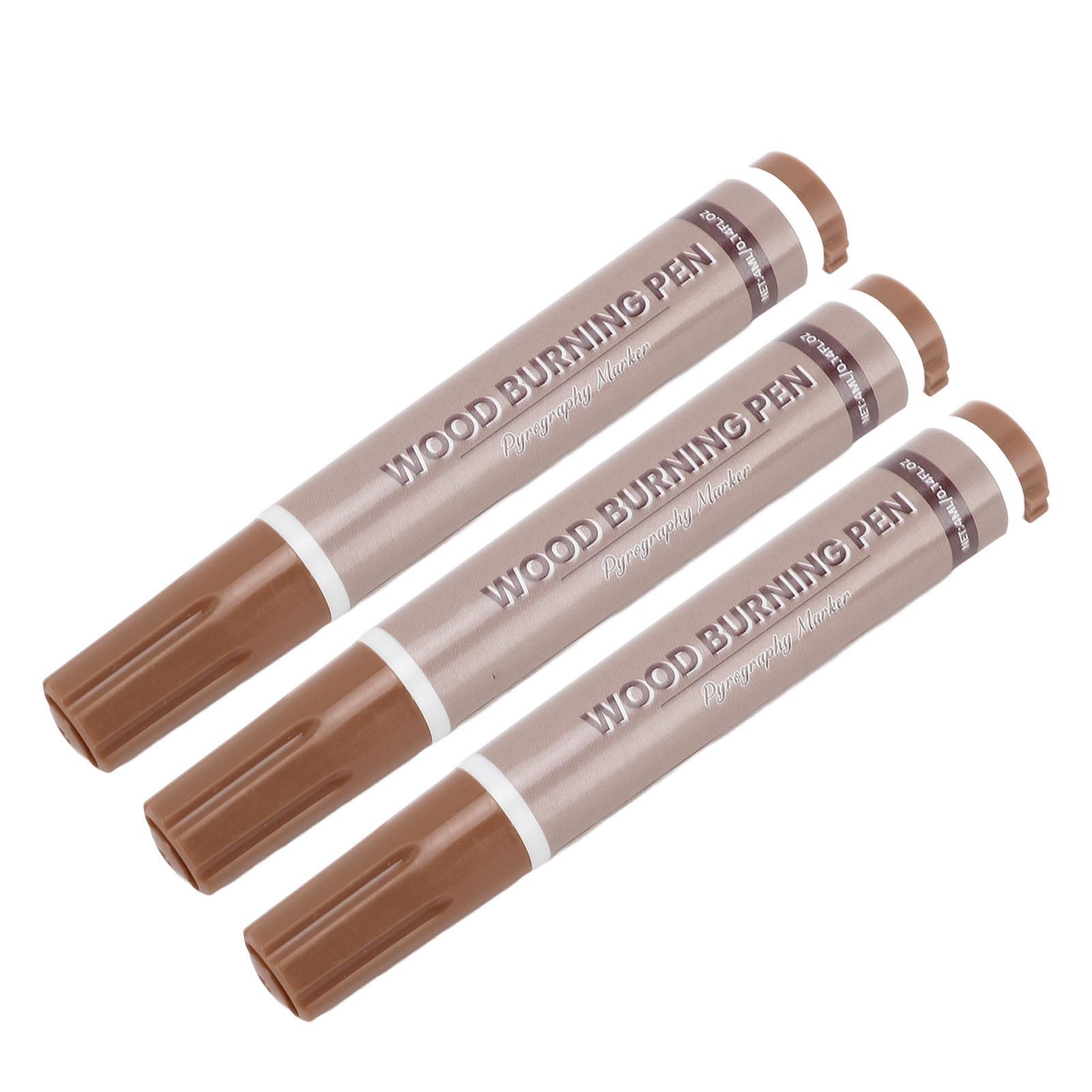 

3 шт. Ручка для выжигания по дереву, термочувствительный краситель, инструмент для выжигания по дереву для изготовления поделок и