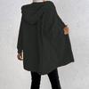 Women's Long Sleeve Loose Fit Fashion Jacket for Casual Wear