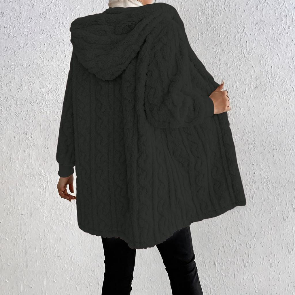 Women's Long Sleeve Loose Fit Fashion Jacket for Casual Wear