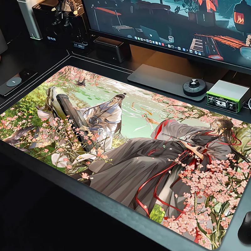 Mo Dao Zu Shi Color Mouse Pad Large Gaming Table Cushion Non-slip Laptop Tablet Big Mousepad XXL Mat Mini PC Playmat With Lock edge