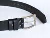 Wild DźINS men's leather belt black genuine grain leather Size 125 cm