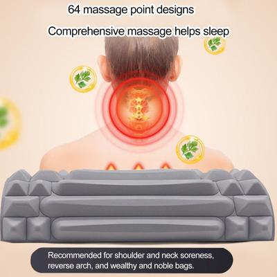 Massagekissen, langlebiges Therapiekissen für Halswirbelsäule, Linderung von Müdigkeit, Entspannung, Nackenmassagekissen für zu Hause
