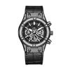 ONOLA Fashion Sports Luxury Men Wristwatch Date Waterproof Luminous Chronograph Man Watch Unique Leather Quartz Men's Watch