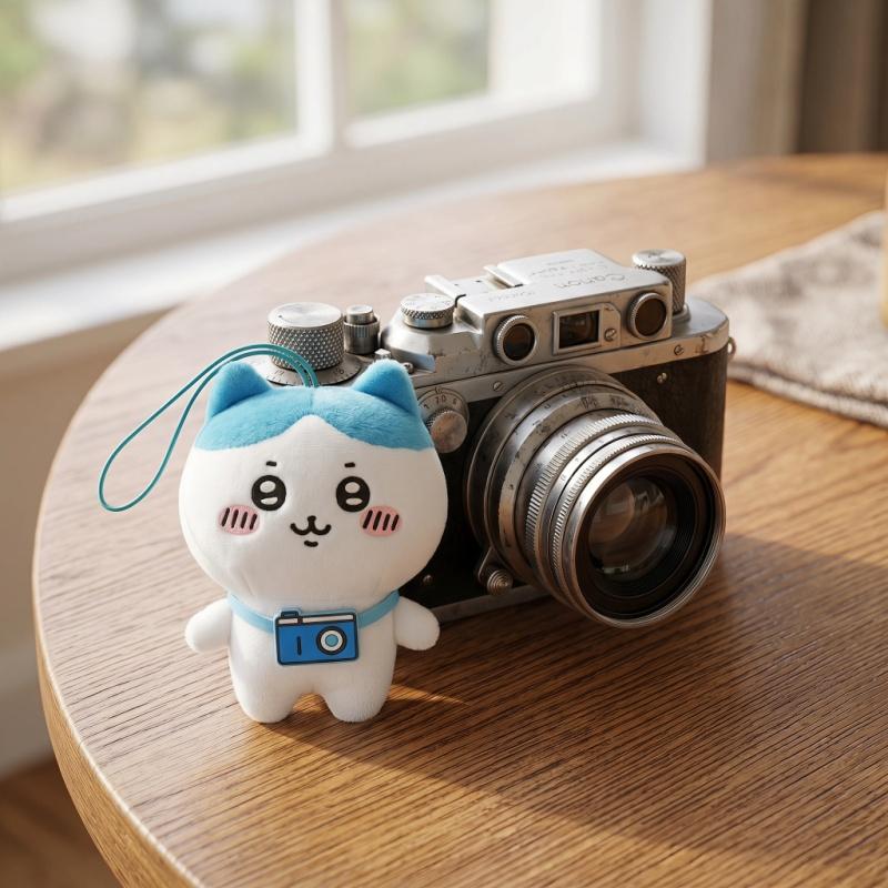 9 Pcs Plush Animal Keyring Charms Soft Stuffed Pendants Portable Accessory For Boys  Girls Ideal Birthday Favors