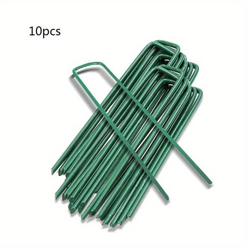 10pcs Landscape for Staples U-Type Turf for Staples for Artificial Grass Rust Proof So Dropship