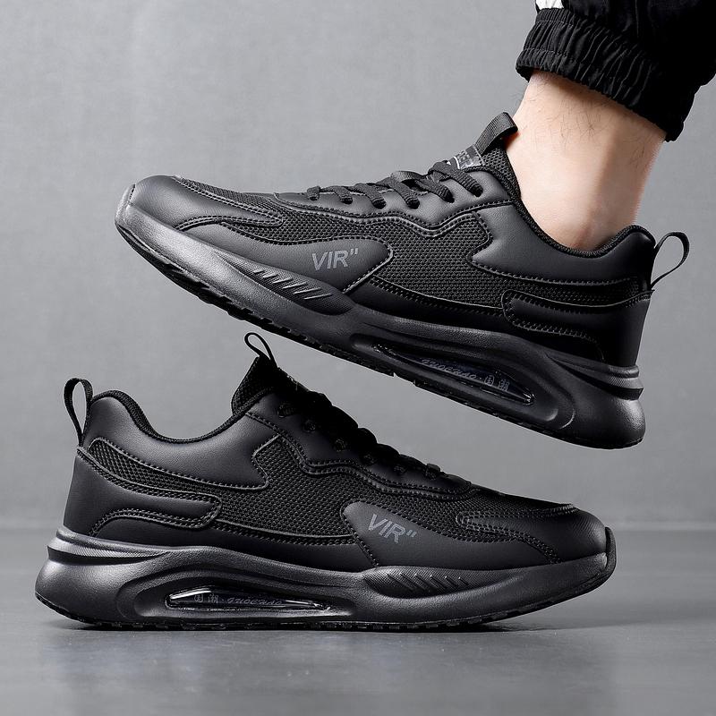 Men'S Sporty Casual Running Shoes Breathable Lightweight Soft Bottom Anti-Slip Upgraded Version Of Spring Autumn Synthetic Mater