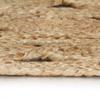 Tapis - vidaXL - Jute tressée - 150 cm - Beige - Rond - Intérieur