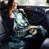 1pc Turtle Printing Lightweight Flannel Blanket, Comfortable and Warm Blanket, for Camping Sofa Bed and Couch Office, in All Seasons