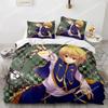 HUNTER×HUNTER Комплект постельного белья Single Twin Full Queen King Size Комплект постельного белья Aldult Kid Bedroom Duvetcover Sets bed furniture set bedroom