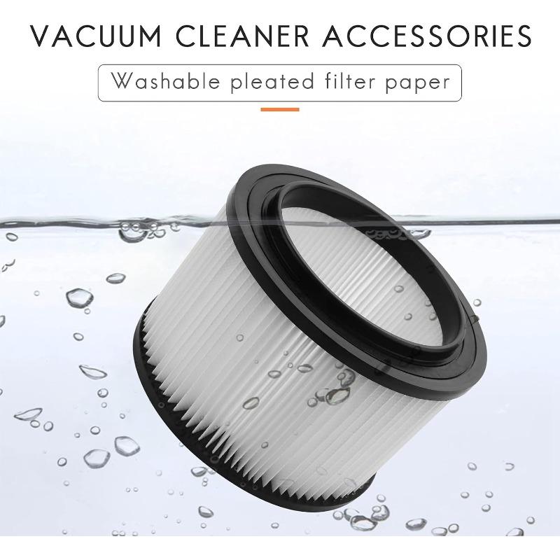 17810 Filter Compatible with Craftsman 4 Gallon Vacuum Filter,9-17810 Wet Dry Vacuum Filter Compatible with Craftsman 4 Gallon Replacement (2 Pack)