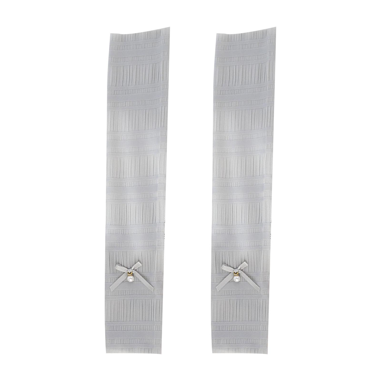 

Elastic arm cover Bride Wedding Arm Cover Decorate Ruffle with Bowknot Decors Sleeve for Bridal Accessories Gloves серый