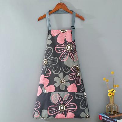 Schattig Bloemen Keuken Huishoudelijk Oliebestendig Kookschort Voor Vrouwen Kinderen Mannen Keuken Waterdicht Volwassene Koffie Bakaccessoires