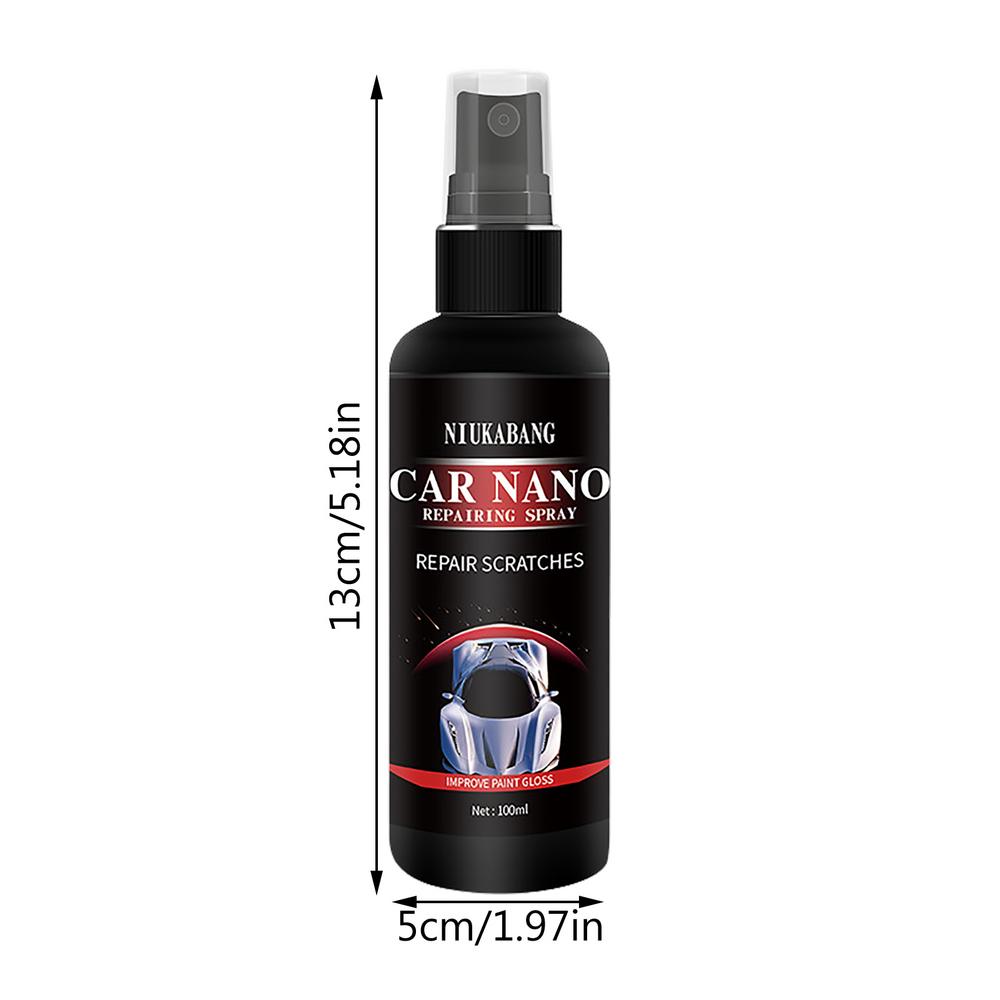 Car Scratch Nano Repairing Coating Spray Polish Wax Super Gloss For Bike Rv Suv Truck Or Boat Body Detailing Paint Care Kit