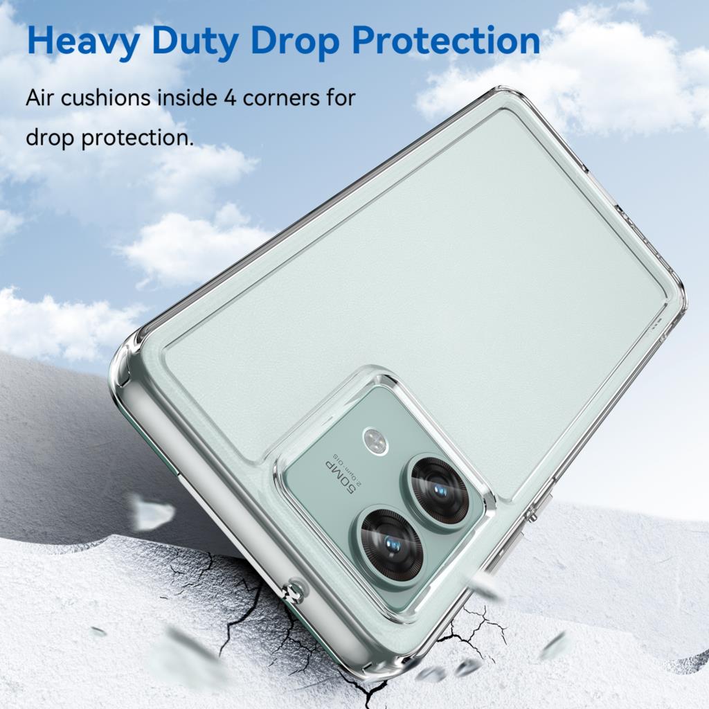 For Moto Edge 40 Neo Case Transparent Cover Fundas Candy Color Soft Flexible TPU Clear Back Bumper For Motorola Moto Edge 40 Neo