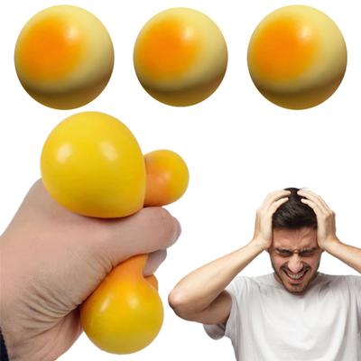 1/2/3 Pièces Jouet à Presser Pain Beurre Simulation Doux Montée Lente Soulagement du Stress Pain Jouet Sensoriel Décompression Aliments Réalistes Jouet Fidget