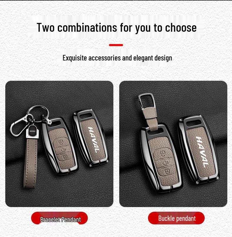 Key Case for Haval H6 Third Gen, H6S Sport, H5 Cool Dog, F7/F7x, M6/H7, and Mythical Beast