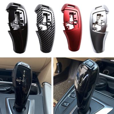 Car Gear Shift Lever Knob Cover LHD RHD ABS Gloss Black For BMW 3 4 5 6 7 Series F30 F31 F35 F11 F18 F10 F25 F06 F07 F32 F02