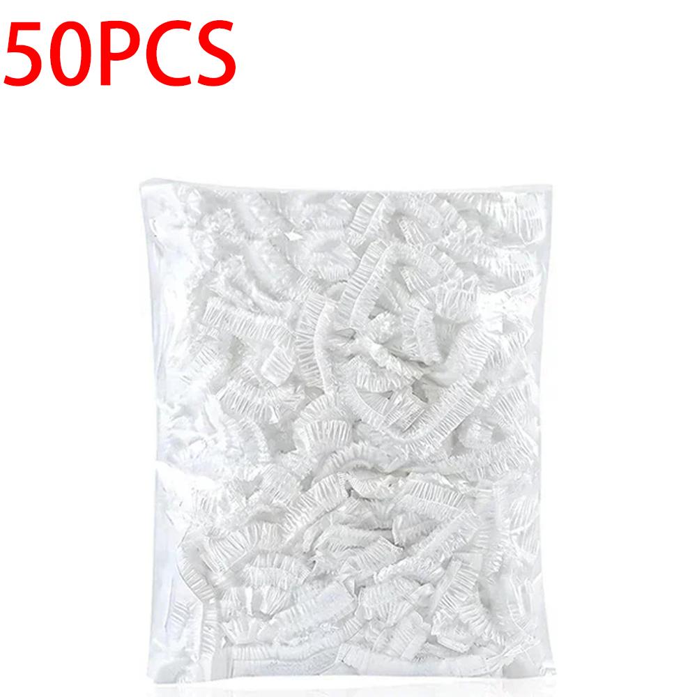 200/100/50/10Pcs Food Cover Disposable Transparent Food Bags Plastic Wrap Elastic Cling Film Lid Home Kitchen Storage Saran Wrap