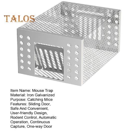 Automatic Continuous Mouse Trap Reusable Rat Trap Household Indoor Rodent Tool Ultra-Thin Lightweight High Sensitivity Safe Sliding Door Easy To Use
