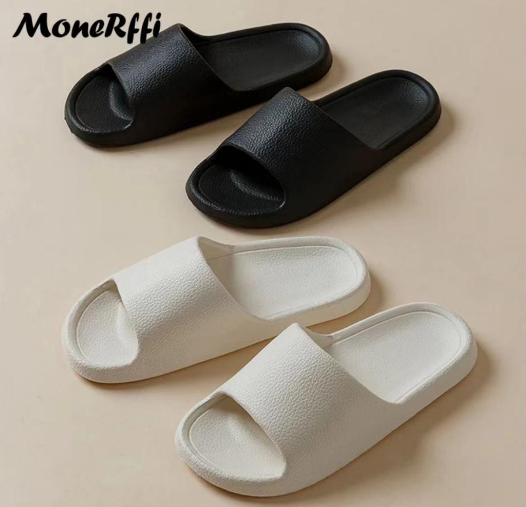 Slippers for Men Summer Women Eva Soft Bottom Slippers Indoor House Slides Flat Sandals Outdoor Beach Shoes Man Flip Flops