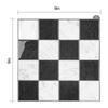 10pcs Peel and Stick Tiles Home Wall DIY Vinyl Wallpaper Modern Style Wall Stickers Durable Pet Material Tile Decals