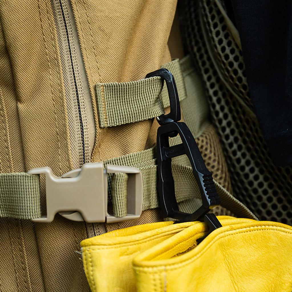 3Pieces Glove Clamp Carabiner Clip for Tool Bags Towel Hooks Nonslip Belt Attachment for Construction Outdoor Activity