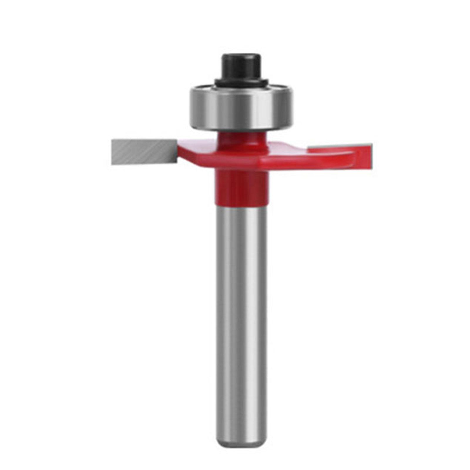

Precise Ball Bearing Guided T Style Router Bit Milling Cutter Suitable for Intricate Woodworking Pattern and Engraving