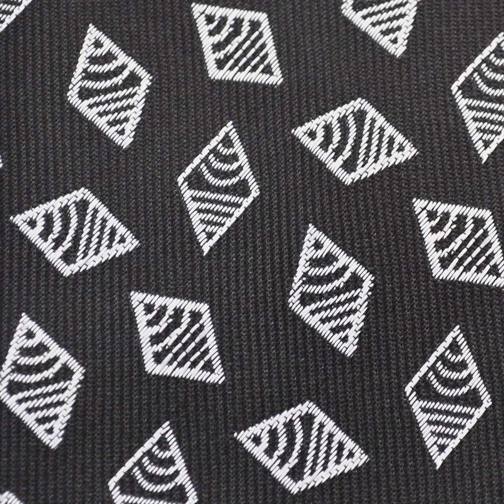 [HAVILAH MODE] Longue Cravate, Motif NoirGris, Lavable, Convient pour le Travail, la Recherche d'Emploi, les Mariages, la Fête des Pères [H812]