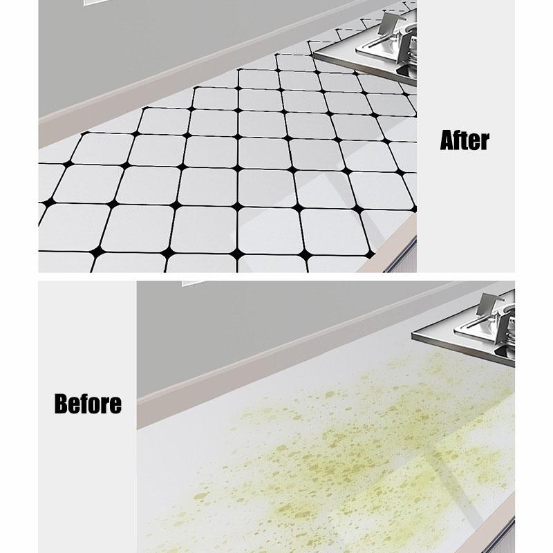 40cm Adhesive Wall Wallpaper High Temperature Resistance Cooking Bench Kitchen Waterproof and Oil Resistant Range Hood Sticker