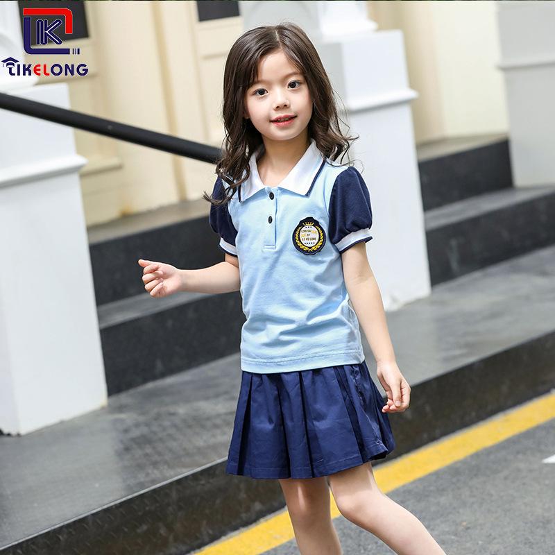 2025 Summer British Style Primary School & Kindergarten Uniform - Casual College-Inspired Children's Uniform