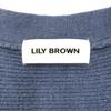 Lily Brown Langarm Lurex-Strickjacke KOSTENLOS Kurz geschnitten LFKB235902 Damen Gebraucht
