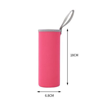 High Quality Portable Water Bottle Cover Elastic Neoprene Water Bottle Case Anti-fall Creative Cup Accessories Universal