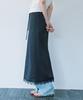 Onaenon Lace Maxi Skirt New6Ms412_2Color