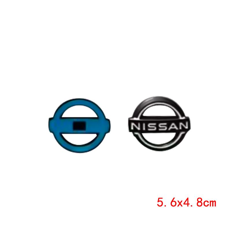 BQAHUE1 ABS Car Steering Wheel Center Cover Sticker Emblem for Nissan Titan Qashaqai Sylphy X-trail Micra Note Xterra Sentra Altima