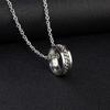 Brand All-Match Ring Necklace Dual-Use Men'S Pendant Simple Women'S Hip-Hop Personality Titanium Steel Accessories