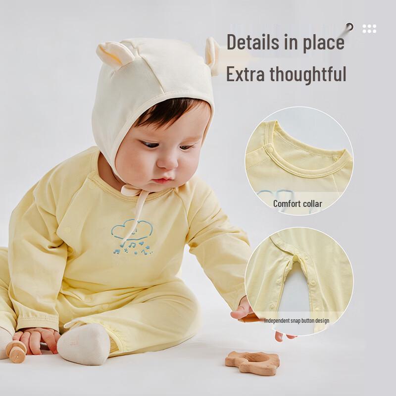 Labby Baby All-Season Lightweight Sleep & Play Bodysuit