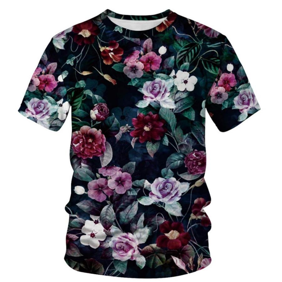 3d Print T Shirt Short Sleeve Top Men's Sport Wear Summer Round Neck Tees Plus Size Men Simple T Shirts