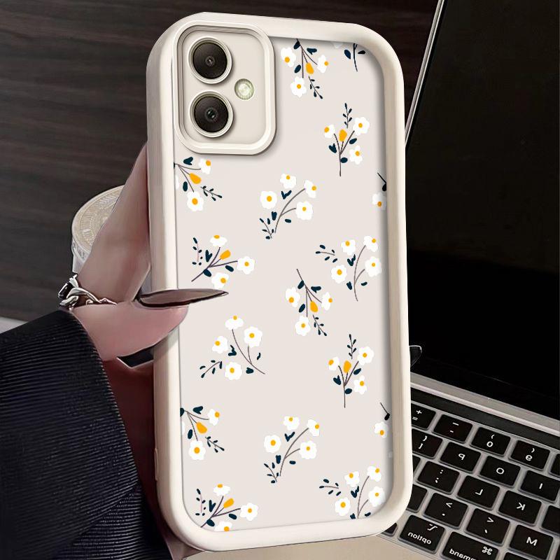 TPU floral phone case suitable for Samsung Galaxy S26 S25 S24 S23 S22 S20 FE/Ultra/Plus5G anti drop back cover