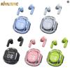 Transparent second-generation bluetooth headset crystal digital display space capsule wireless