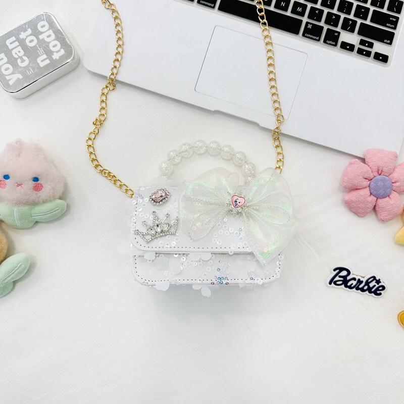 Блискуча Корона Перлова Сумка-Клатч для Дівчинки