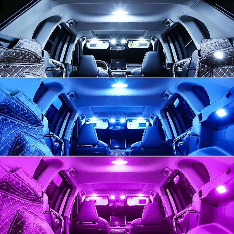 Car LED Bulbs For Nissan Qashqai J10 J11 2007-2017 2018  Interior Reading Lamp License Plate Light Trunk Lights