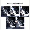 CRZK2 Car Door Sill Plate Sticker Rear Trunk Bumper Threshold Decals For BMW Performance X1 M3 M6 F01 F02 E34 E36 E60 F10 F20 X6