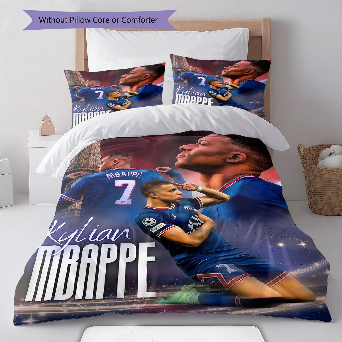 Kylian Mbappé Legend Bedding Quilt Set