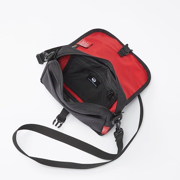 JAL Original JAL Original Custom Model Mini Shoulder Fur Rockaway Back Crossbody Bag Bag Shoulder Bag [Manhattan Portage] [JA] (Black)