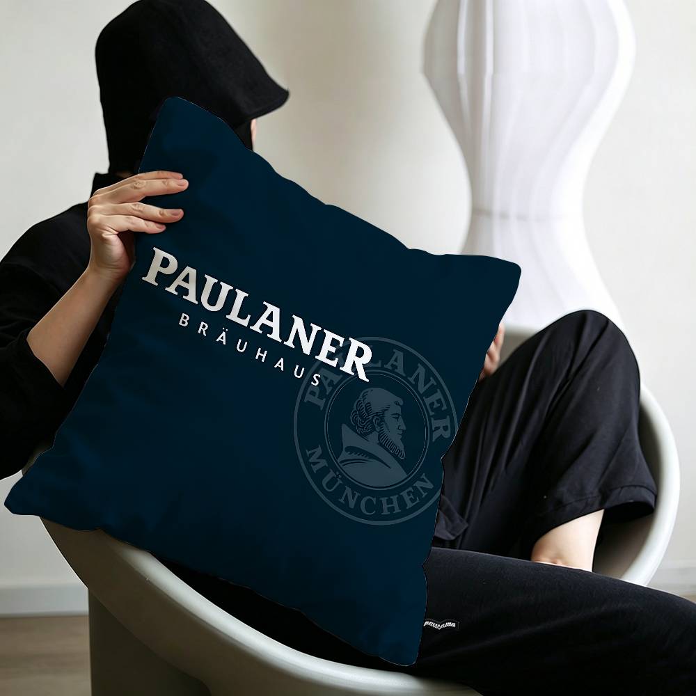 Deutsches Bier Paulaners Kissen Geschenk Home Office Dekoration Kissen Schlafzimmer Sofa Auto Kissenbezug Kissenbezug