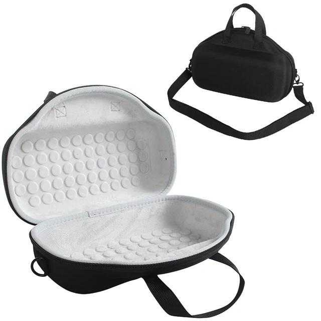 For Bose Soundlink Max Oxford Cloth+ EVA Storage Case Bluetooth-compatible Speaker Carrying Bag with Shoulder Strap