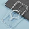 For iPhone 15 Pro Max Clear Phone Case Compatible with MagSafe 1.5mm Shockproof Back Cover